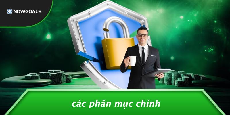 Các Phân Mục Chính